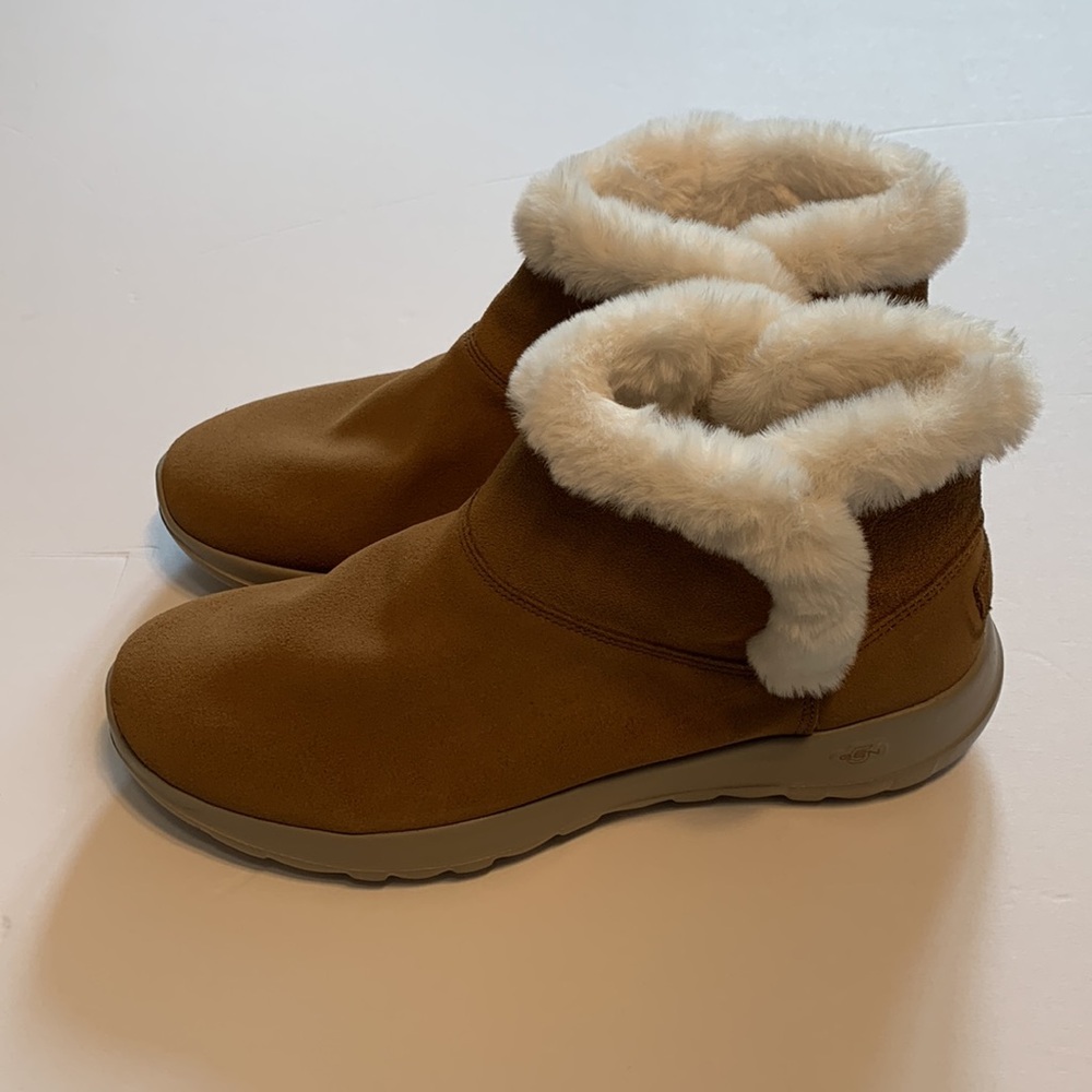 Sketchers Women’s On-the-go Joy Ankle Boots NWOT - Picture 4 of 9